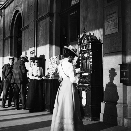 Foto: Bahnhof Zug um 1900